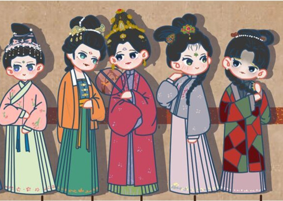 中國(guó)明代妝容服飾欣賞，南寧人物形象設(shè)計(jì)全科班解析