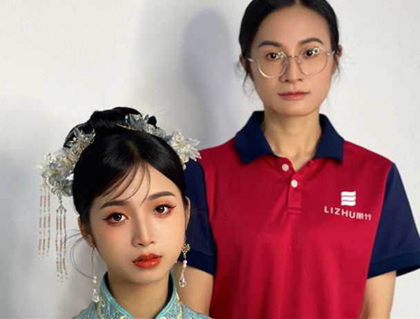 秀禾新娘，南寧新娘彩妝學(xué)員作品