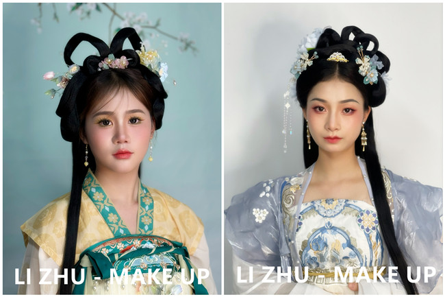 古風造型，廣西彩妝造型進修作品