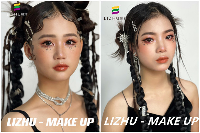 Y2K亞裔甜辣妝，南寧化妝寫真作品