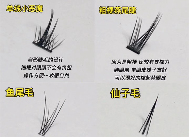 假睫毛科普知識(shí)，廣西化妝基礎(chǔ)