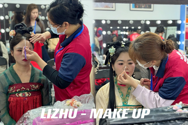 漢服造型妝容特點，廣西寫真彩妝學(xué)校課程講解