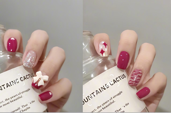 小眾春日美甲，廣西美甲網(wǎng)紅造型班分享