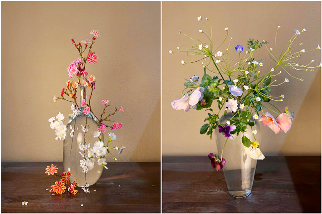 玻璃瓶花藝作品，南寧花藝學(xué)校排行榜推薦