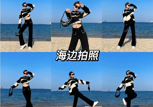 海邊拍照怎么出大片？廣西化妝形象拍照培訓(xùn)教你