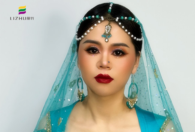 印度造型，廣西化妝學(xué)校品牌作品推薦