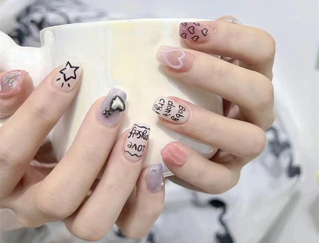 短小童趣美甲，南寧美甲培訓(xùn)短期作品