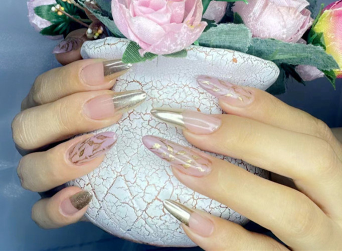 國風金竹美甲 ，南寧美甲師職校分享教程