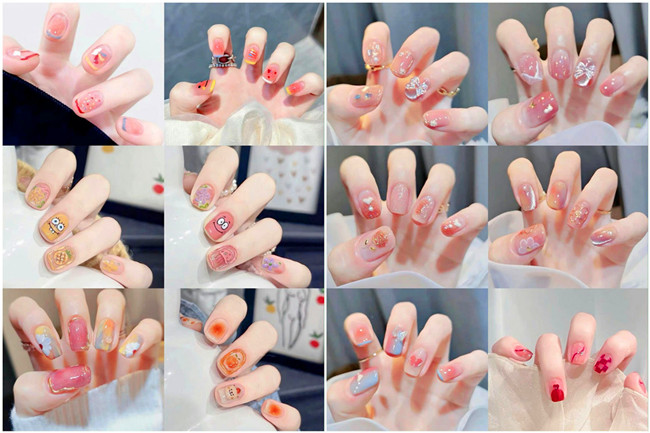 夏日清透美甲賞析，告訴你廣西學美甲哪里有實力