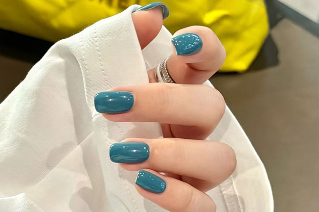 適合夏天的純色美甲，南寧美甲培訓(xùn)速成班整理