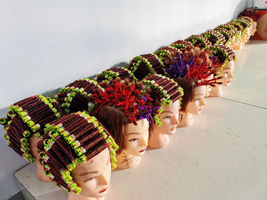 南寧燙染培訓班花式燙染作品