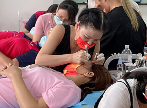 紋繡過后為什么要涂修復(fù)液？南寧紋繡去哪里？