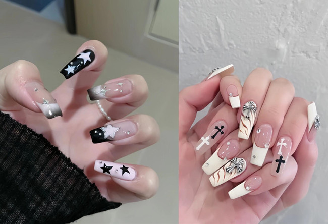 甜辣風(fēng)夏日美甲，廣西美甲款式造型學(xué)校推薦