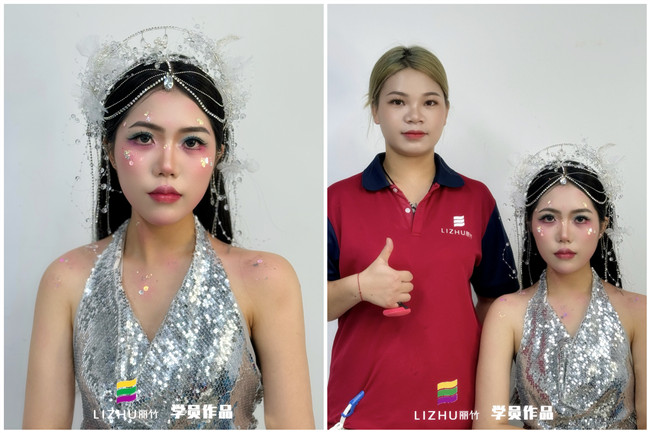 人魚公主，零基礎(chǔ)美妝教學(xué)學(xué)員作品