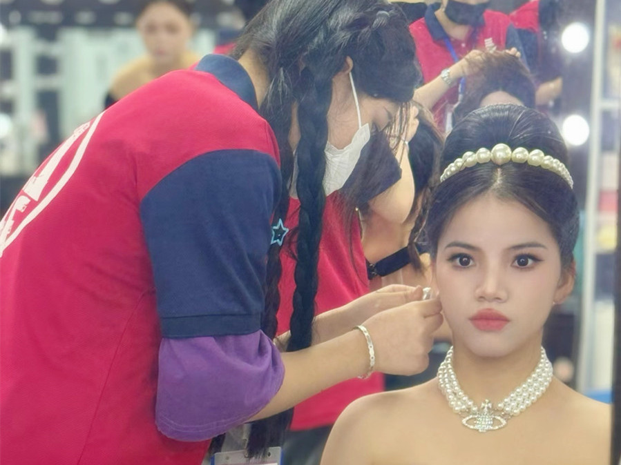 復古禮服造型 | 從零開始學彩妝（麗竹彩妝培訓）作品