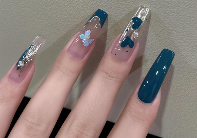 初秋輕奢美甲，南寧美甲職業(yè)培訓(xùn)推薦款式