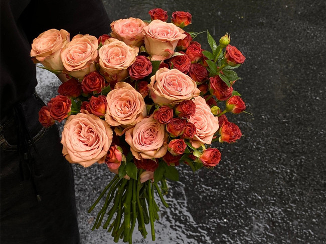 初秋浪漫感花束，南寧花藝師學(xué)校分享