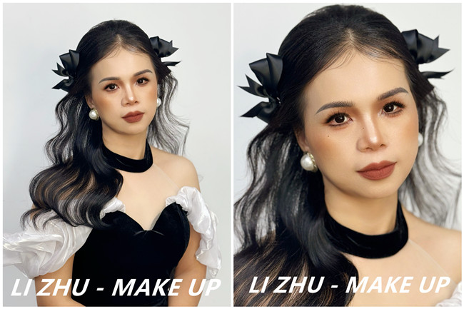 甜美韓式披發(fā)新娘，廣西化妝學(xué)校品牌推薦