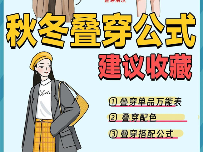 秋冬如何疊穿才好看？南寧個人形象穿搭