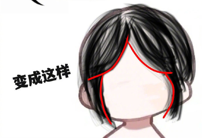 甜美八字劉海教程，學(xué)理發(fā)在南寧