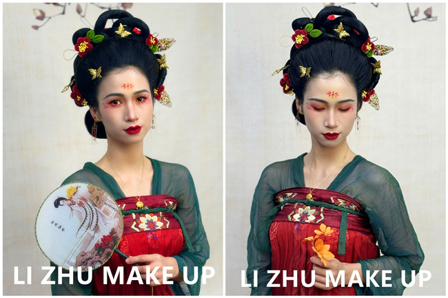 古風(fēng)漢服造型，廣西寫真旅拍培訓(xùn)學(xué)校作品