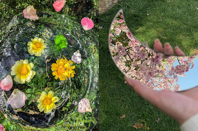 不露臉的春季大片拍照技巧，從零開始學(xué)化妝拍照