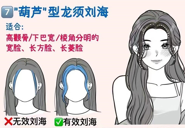 如何護理龍須劉海？南寧女士理發(fā)