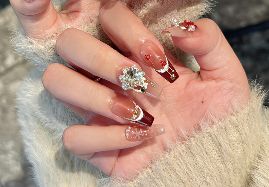 春日氛圍感美甲，廣西美甲店推薦