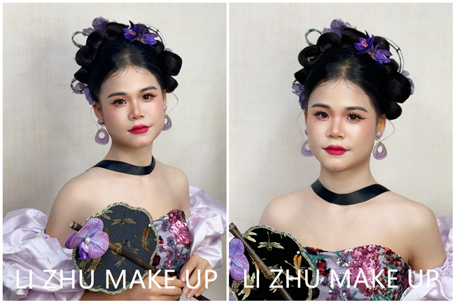 新中式東方造型，?南寧彩妝寫真機(jī)構(gòu)作品