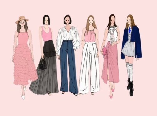 女生一周穿衣搭配指南，廣西化妝造型形象學校分享