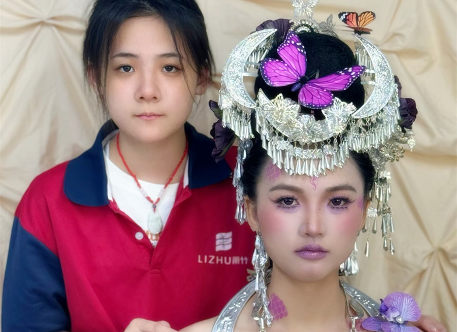 苗疆寫(xiě)真造型 | 0基礎(chǔ)學(xué)化妝學(xué)員作品