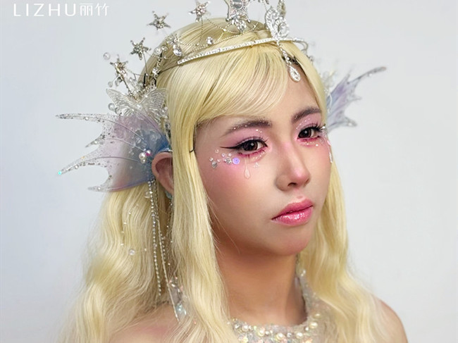 南寧彩妝創(chuàng)意：精靈人魚公主造型