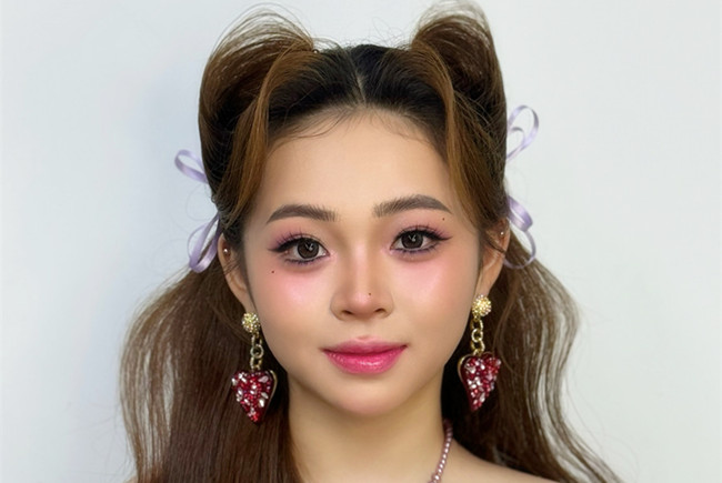 貓耳禮服造型，廣西化妝跟妝作品