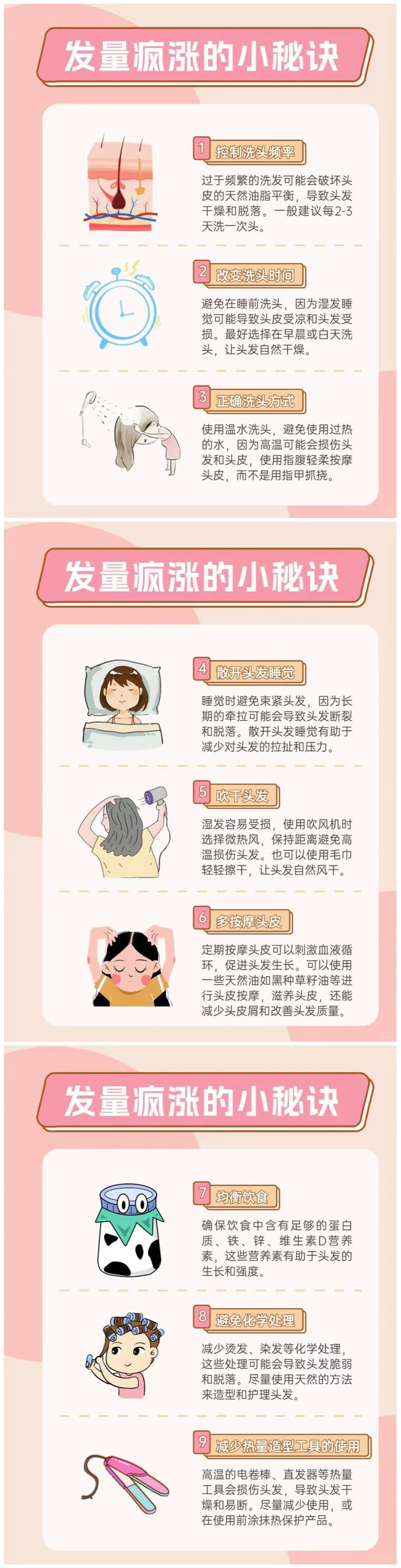 發(fā)量瘋漲的秘訣，廣西美發(fā)護(hù)發(fā)學(xué)校分享課件