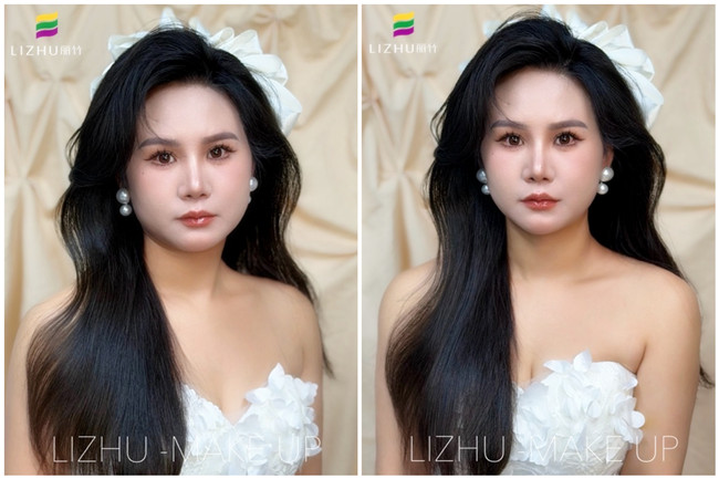 韓式人魚(yú)燙披發(fā)，廣西彩妝藝術(shù)形象