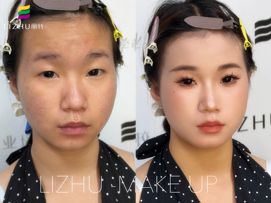 單眼皮調(diào)整技巧，廣西彩妝專業(yè)學(xué)校分享技巧