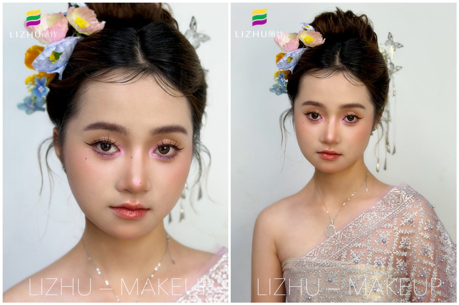 傣族造型，廣西化妝攝影化妝培訓